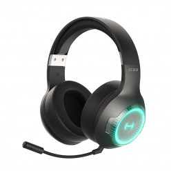 Edifier G33BT Grey / Bluetooth Gaming On-ear headphones with microphone, RGB, 10W RMS total output power from 0.5- tweeters and 3.5- mid-bass drivers, Playback time 24 hours (light on);48 hours (light off)